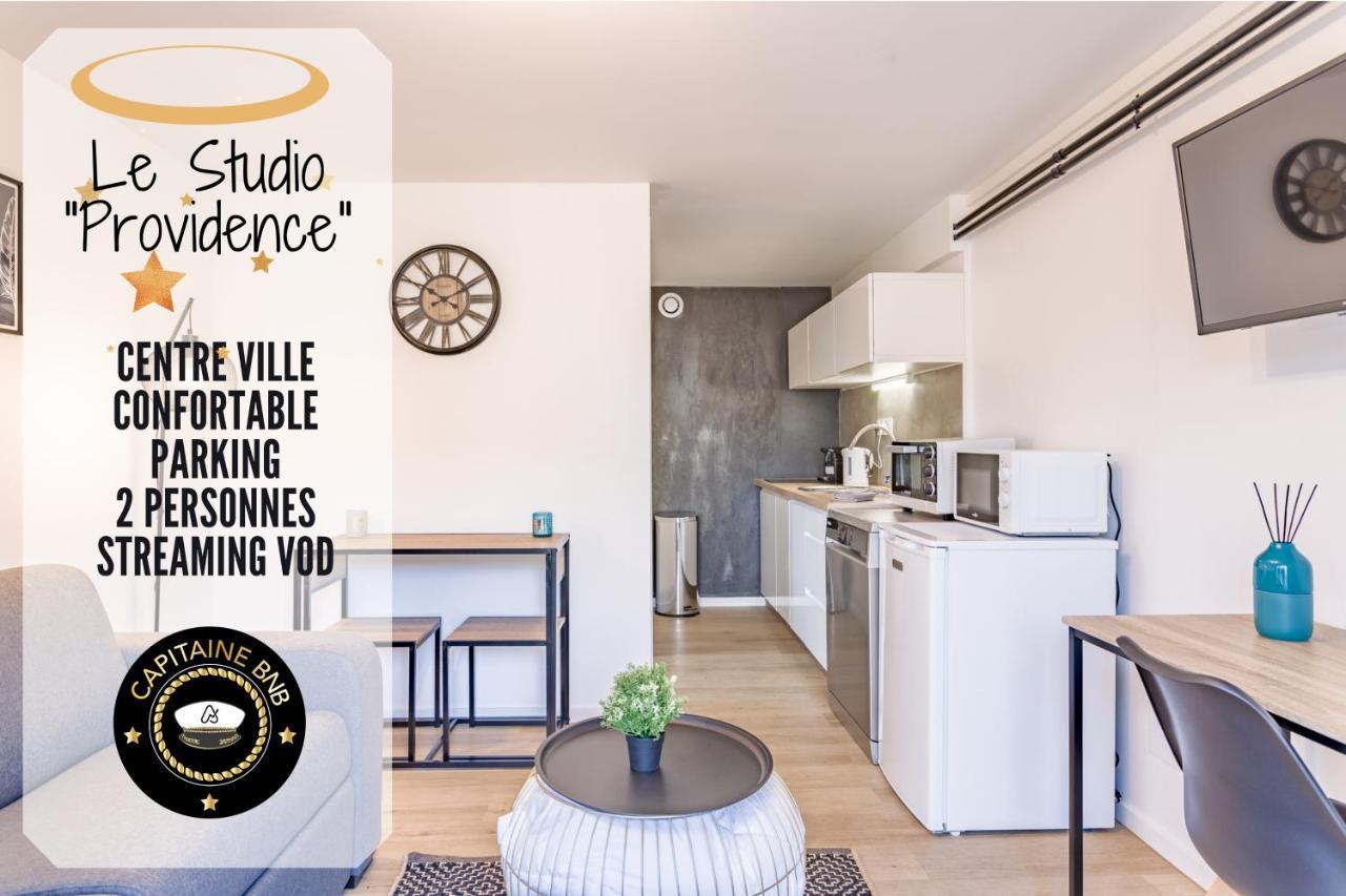 Le Studio Providence - Parking Prive - Terrasse Troyes Exteriör bild